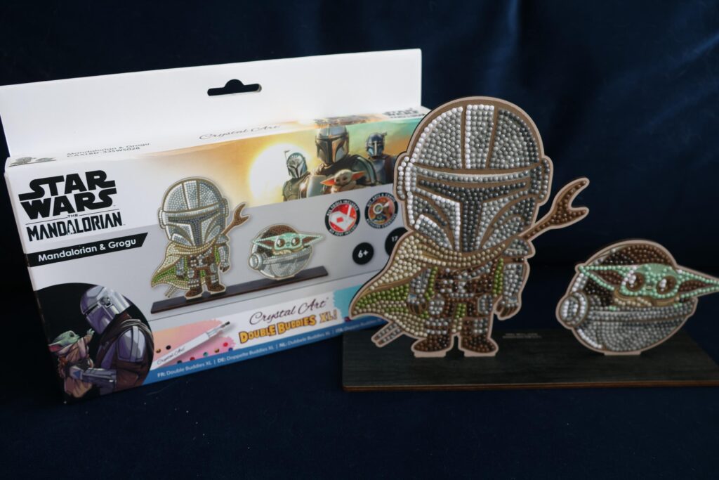 Building the Crystal Art Mandalorian and Grogu XL