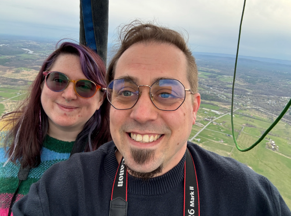 Seeing the Mountains from above with Sunkiss Ballooning