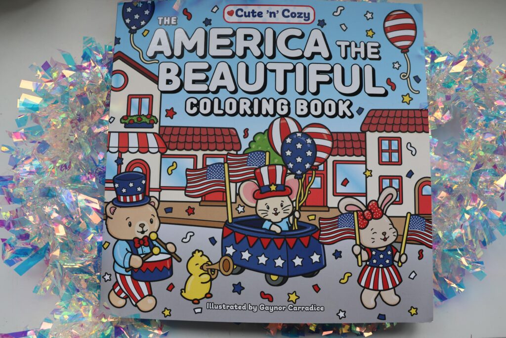 America the Beautiful Coloring Book - Celebrating America