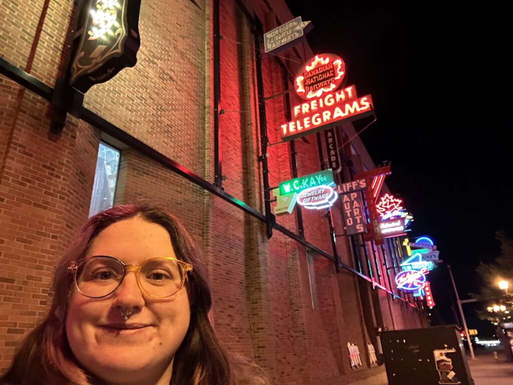 Exploring the Neon Sign Museum in Edmonton Canada