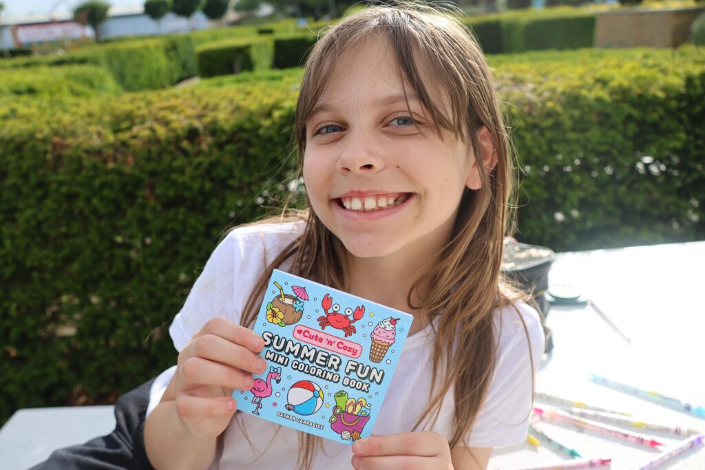 Summer Fun Mini Coloring Book - Travel Size for Summer Fun