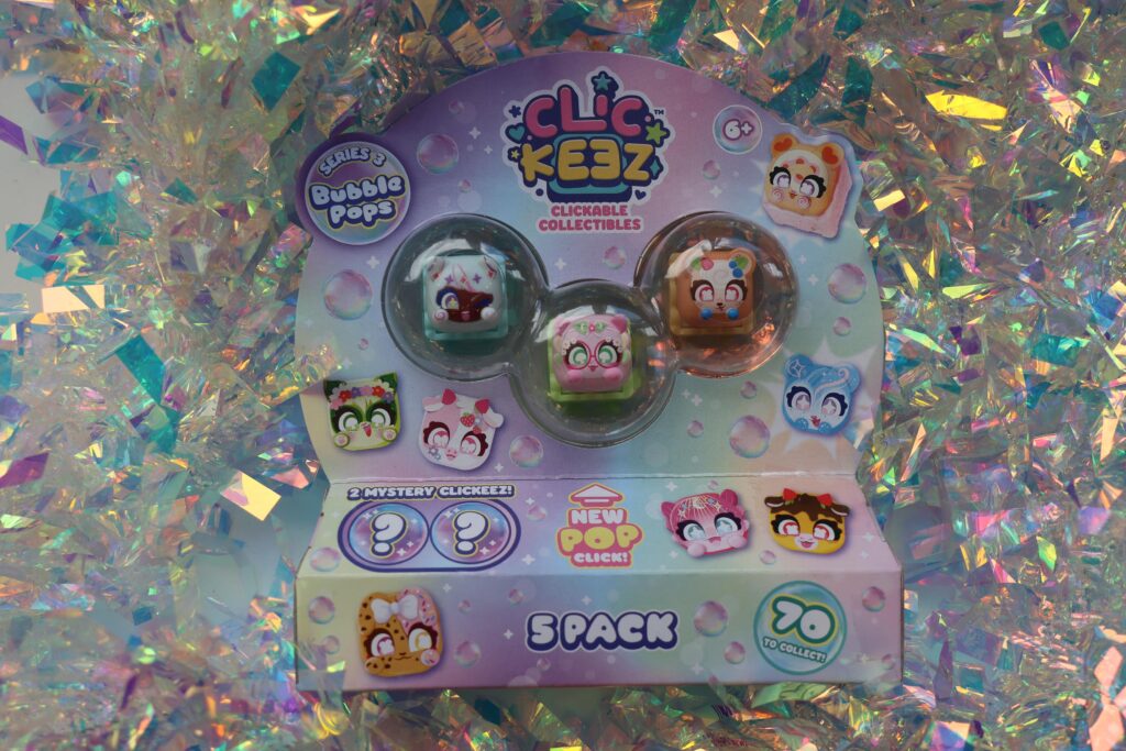 Clickeez Clickable Bubble Pops - Keyboard-styled fidgets