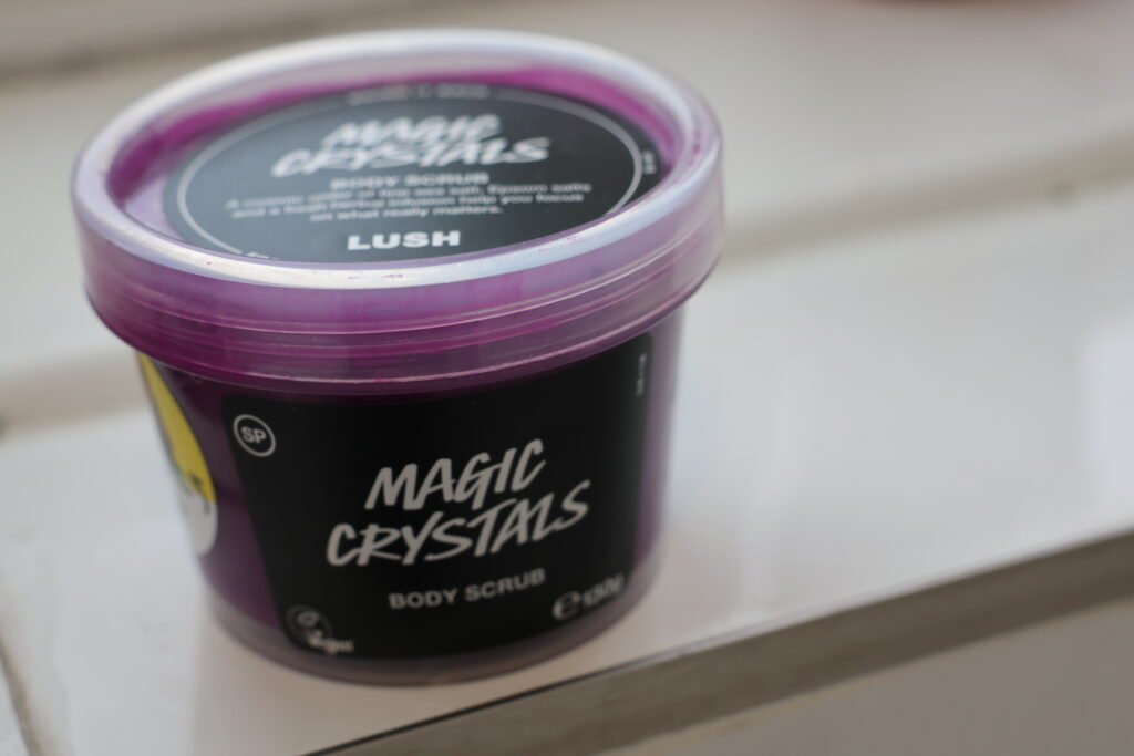 LUSH Magic Crystal Body Scrub is a fantastic freebie