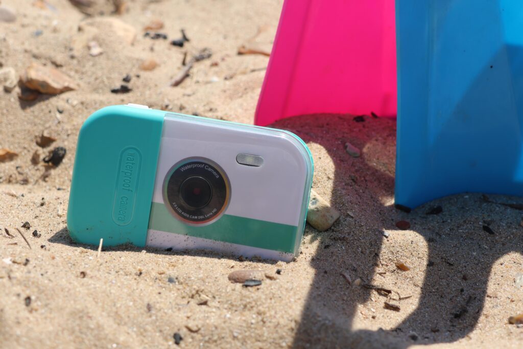 Photo Creator Waterproof Camera is perfect for beach days
