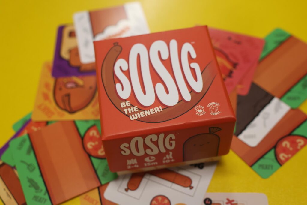 Sosig board game - Build a long sausage