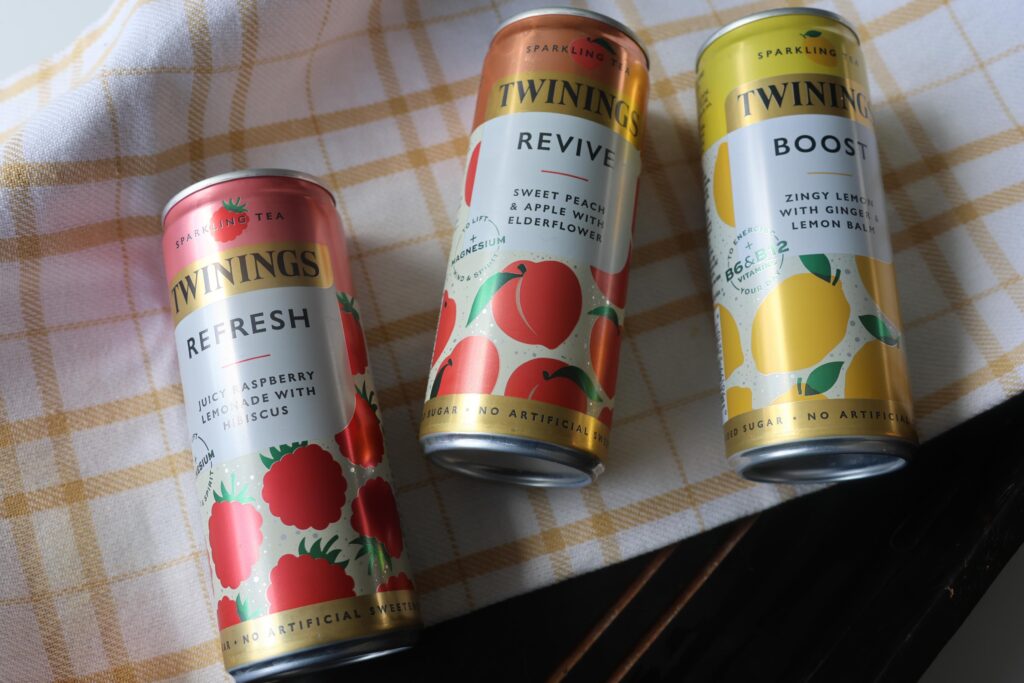 Twinings Sparkling Tea - a new fizzy drink