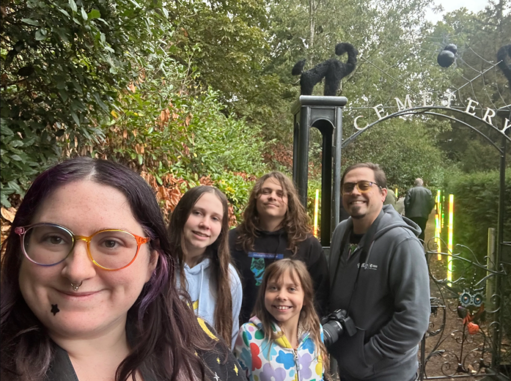 Hylands Fear Fest Spooky Trail is very interactive